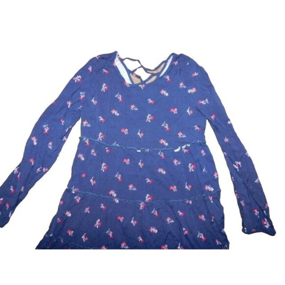 Ben Sherman Size L Large Girls Criss Cross Floral Dress NWT - Picture 2 of 2